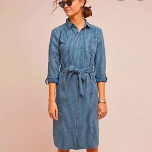NWT🦋Anthropologie Bellamy Shirt Dress